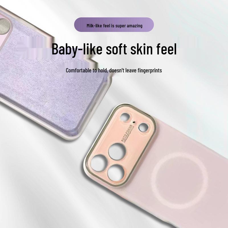 

Drop-Proof Magnetic Silicone Lens Protector Case for iPhone 17 Pro Max Pro Max