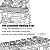 Camshaft Holding Tool Cam Holder Retaining Tool Kit J-44221 for Chevrolet Chevy GMC Envoy G-M IN-LINE 6 CYL