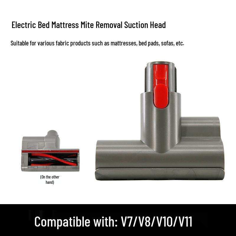 Aspirador sem fio Dyson Elétrico para Colchão para V7, V8, V10, V11 - Acessório Escova Removedora de Ácaros
