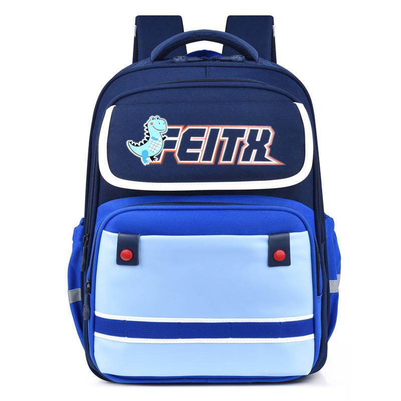 Oxford Cloth Lightweight School Bag For Grades 3-4 With Fun Design