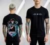 Anime Snake Graphic T-Shirt Dark Aesthetic Japanese Style Front Back Print