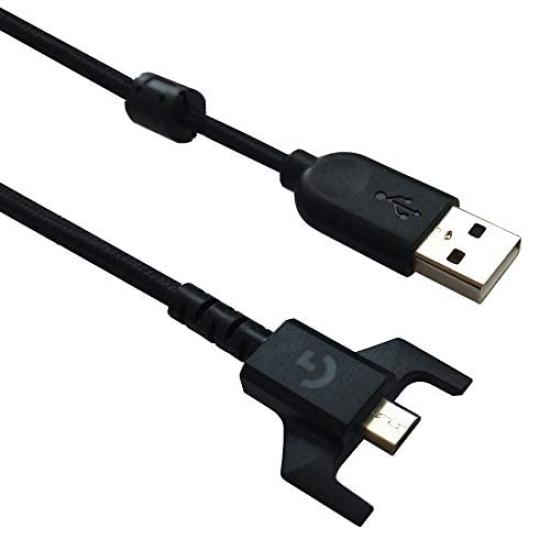 HUYUN USB nabíjecí kabel pro Logit G403 G900 G903 G703 G PRO G Pro x Superlehká výměna bezdrátové herní myši