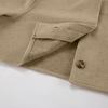 2023 Merlad Style Brown Woolen Coat: European & American Autumn/Winter Short Women's Top