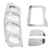 Reliable-Motorcycle Chrome Gauge Stereo Panel Accent Trim Cover Panel Kit For Electra Glide Street Glide FLHX Tri 14-23
