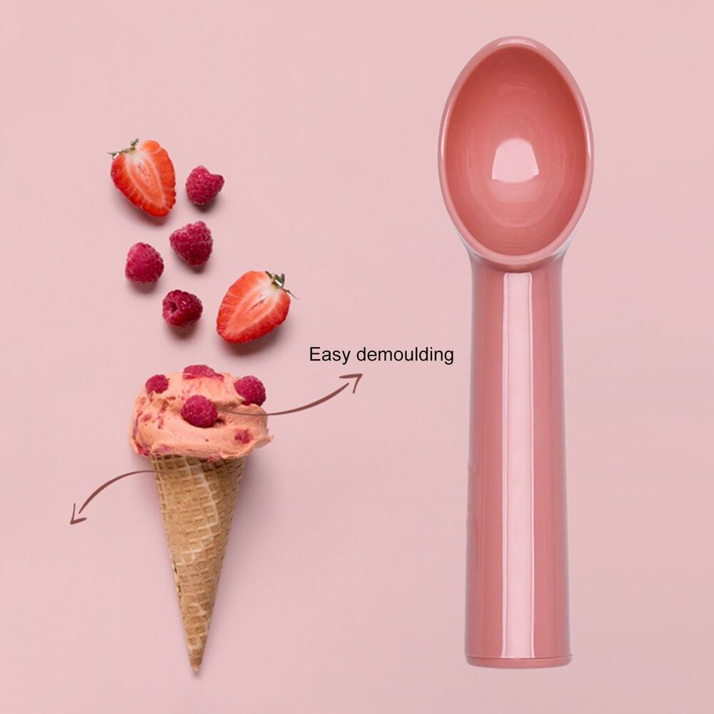 Non-Stick Ice Cream Scooper Fruit Scooper Tool Ice Cream Ball Scoop Thickened PP Ice Cream Scoop