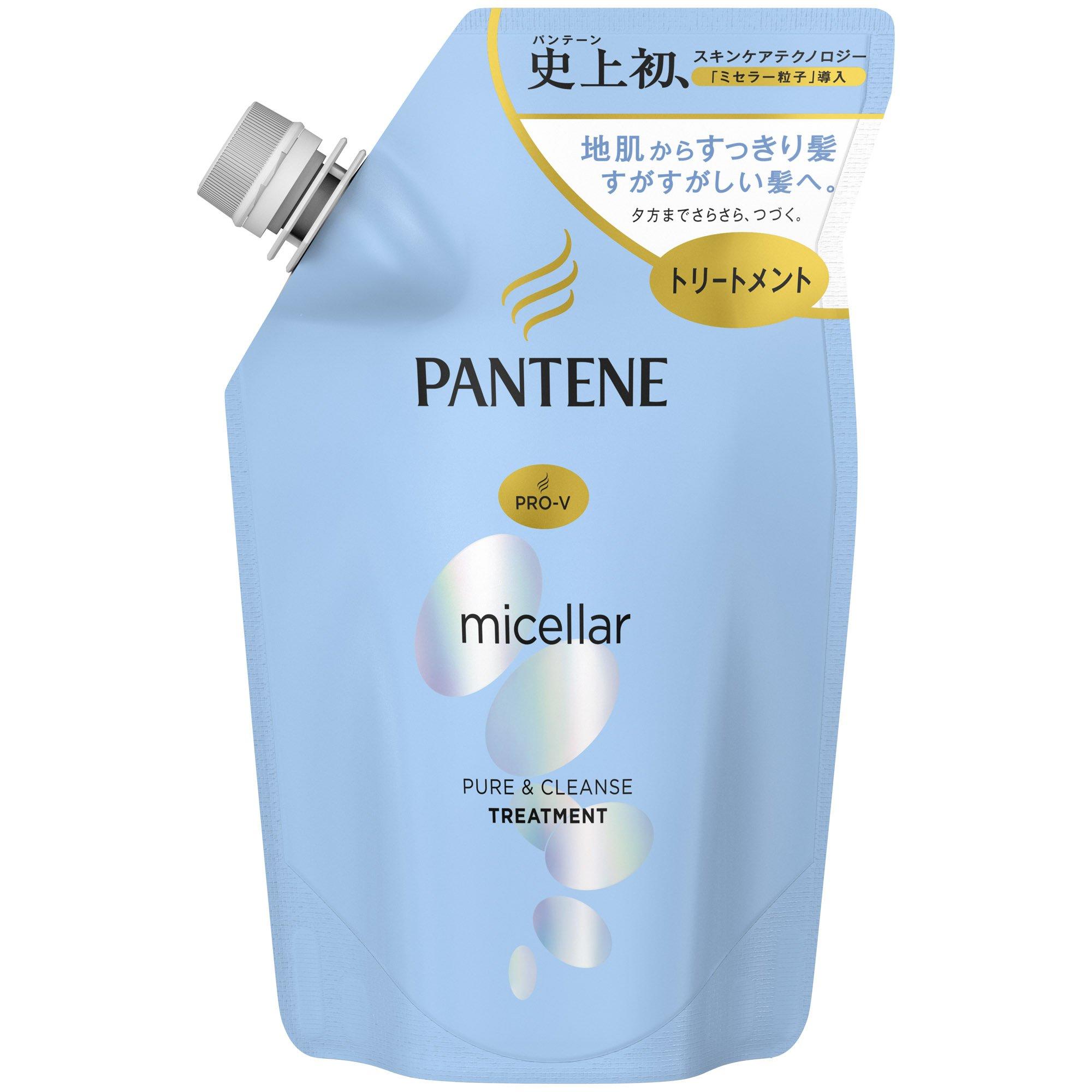

Pantene Treatment Micellar Series Pure & Cleanse Refill 350g