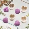 3D Love Rose Silicone Soap Mold Handmade Candle Aromatherapy Mold Chocolate Cake Decoration Baking Tool Birthday Anniversary Diy