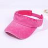 Fashion Washed Hollow Hat Casual Outdoor Shade Baseball Cap Labelable