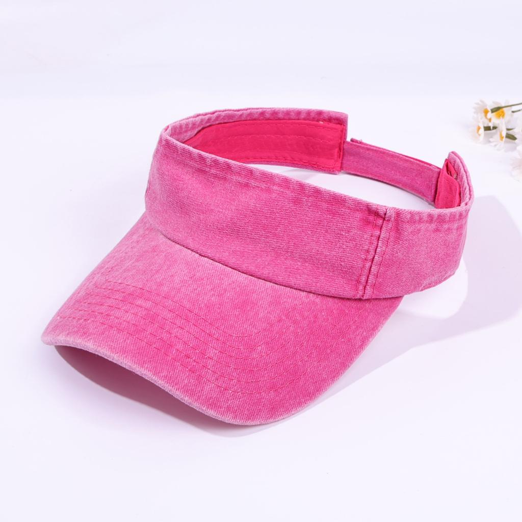 Fashion Washed Hollow Hat Casual Outdoor Shade Baseball Cap Labelable