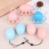Finger Grip Ball Massage Rehabilitation Training Elderly Exercise Ball Hand Finger Strength Circle Grip Device Soft Finger Ball