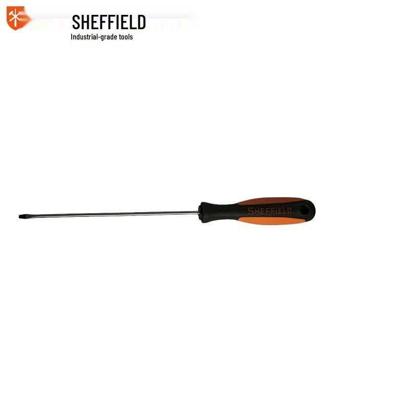 SHEFFIELD Two-Tone Handle Slotted Screwdriver