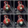 Christmas Car Gear Shift Hoodie Cover Shift Cover Gear Lever Manual Automatic Interior Decor Shift Car Decoration Handle Fi D1P4