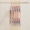Metal Sock Drying Rack Windproof Design 20 Clips Clothes Hanger Dryer Indoor Outdoor Clothes Drying Rack