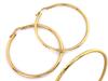 Gold Earrings for Women 585 Hoops Fashionable Eye-catching Perfect for a Gift 14k