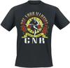NEW GUNS N ROSES USE YOUR ILLUSION GNR LOGO LICENSED CONCERT BAND T-Shirt