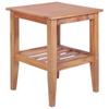 Day and Night - Day and Night Solid Teak Wood Coffee Table 40x40x50 Cm