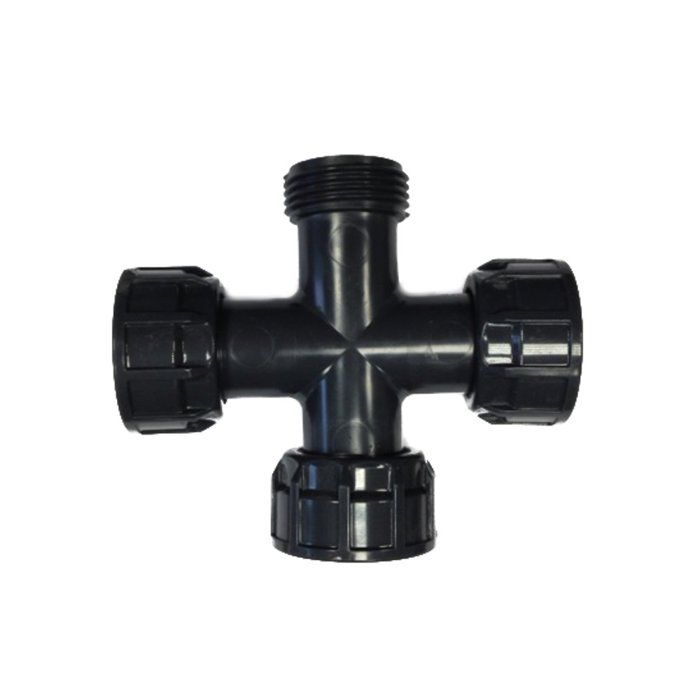 Croix PVC 1 Pouce : Raccordement Facile pour Arrosage et Industrie