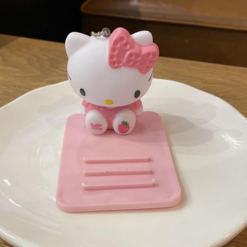 KT Adjustable Multi-Functional Cartoon Phone Holder for Car & Desktop