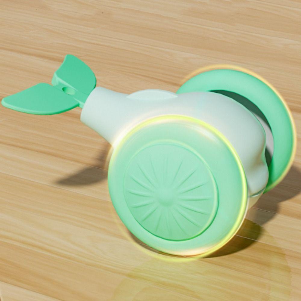 USB Charging Cat Interactive Whale Toy Running Car Plastic Automatic Rolling Ball Interactive Electric Whale Car Toy