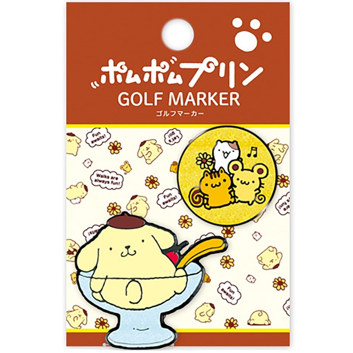 

Pom Pom Purin Гольф Маркер Sanrio Персонаж