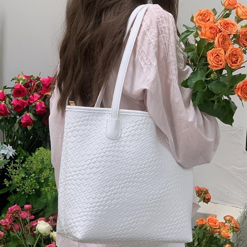 Modische und lässige Pendlerhandtasche mit großem Fassungsvermögen, einfache Tragetasche