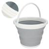 10L Collapsible Bucket Portable Folding Water Container Outdoor Car Wash Fishing Travel