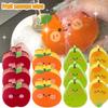 1PC Sponge Cleaner Magic Sponge Fruit Shaped Dishwashing Wipe Washcloth  Kitchen Cleaning Tools