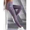 New High Waist Women's Leggings Stretch Yoga Pants Tights with Pockets Push Up Fitness Running Sportswear Solid Color Pants