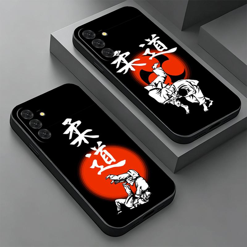 Soft Phone Case For Samsung A17 A37 A57 A16 A36 A56 A15 A35 A55 Judo Jiu Jitsu BJJ Brazilian A14 A34 A54 A13 A33 A53 A27 A26 A25