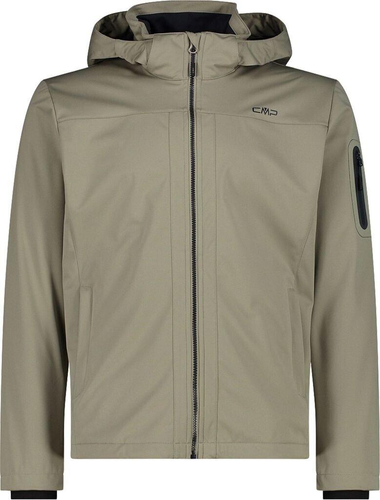

Куртка CMP Light Softshell Jacket с отстегивающимся капюшоном (39A5027) Softshelljacket Man Zip Hood (39a5027-E663) sage 56