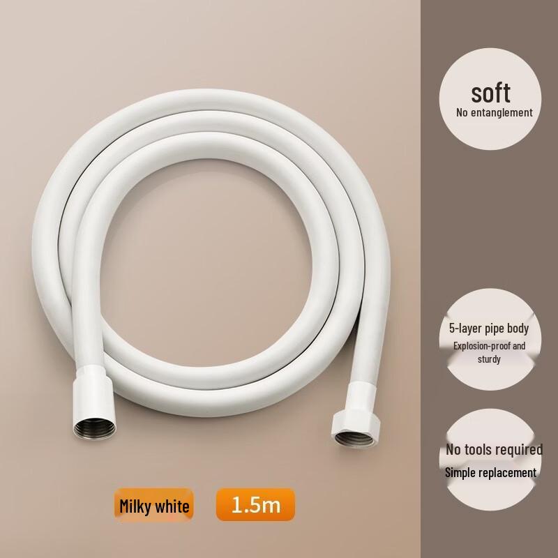 OLOEY Explosion-Proof PVC Shower Hose