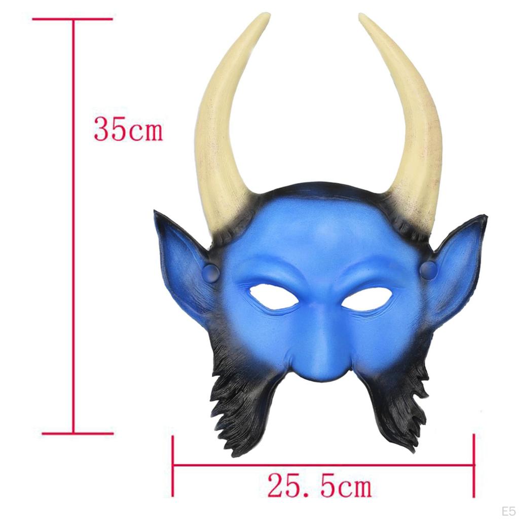 Mask, Cosplay Role Play Headgear, Costume Face Cover for Festival Birthday Party