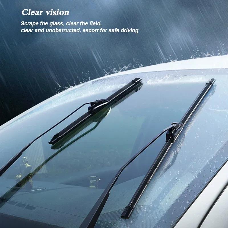 2PCS Car Blade Windshield Wiper Windshield For BYD ATTO YUAN PLUS CHAZOR KING DOLPHIN HAN SEAGULL MINI SEAL SEALION 7 SHARK SONG