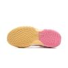 New LINING Jie Ao 2High Basketball Shoes Men's High Top Fairy Pink/Soft Apricot Yellow ABFU047-6