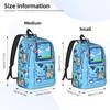 Fashion Funny Pokemon Theme Backpack  Mochilas Light For School Large Capacity Rucksack