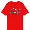 Kawaii Pikmin T-skjorte Menn Morsom T-skjorte Harajuku Søt Tegneserie Grafisk T-skjorte Sommer Pustende Komfortabel Tee Hombre Oversized