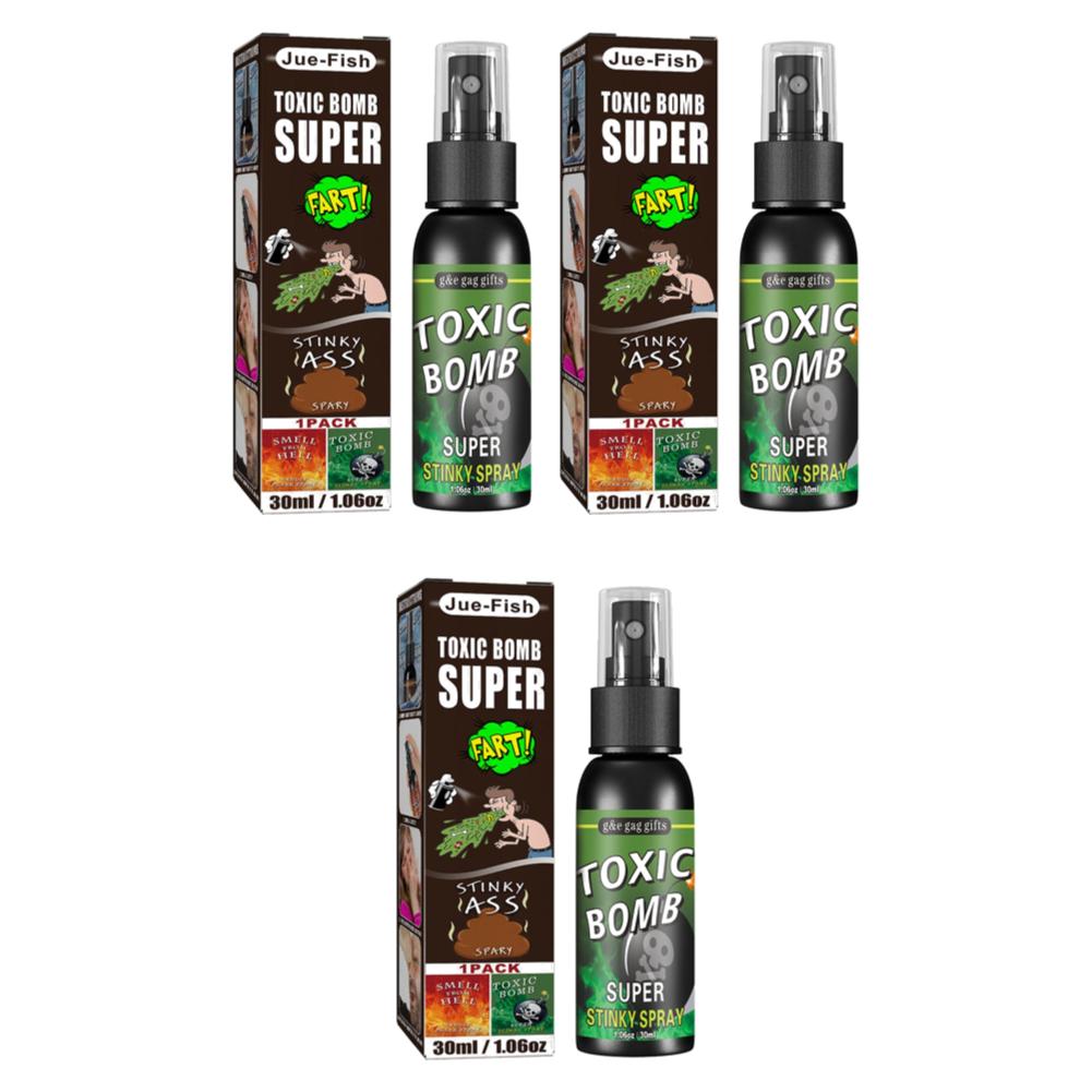 180-30ml Liquid Fart Gag Prank Joke Spray Can Stink Bomb Smelly Stinky Gags Fart Spray Extra Strong Stink Prank Novel Funny Toys