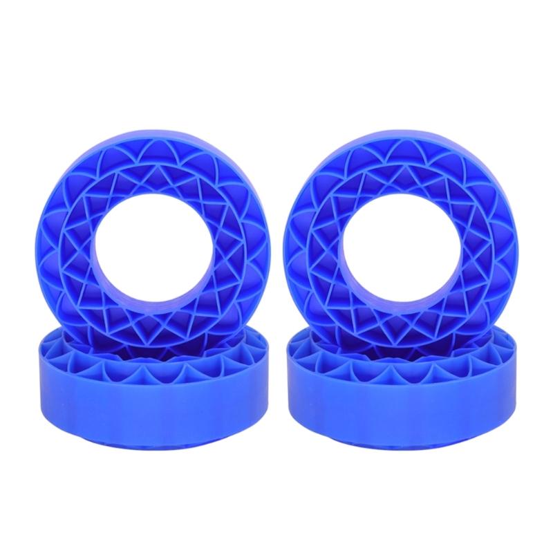 4PCS Wheel Tyre Inserts Crawler Car Tire Liners Front and Rear Tire Soft Filler for Remote Control Crawler Car
