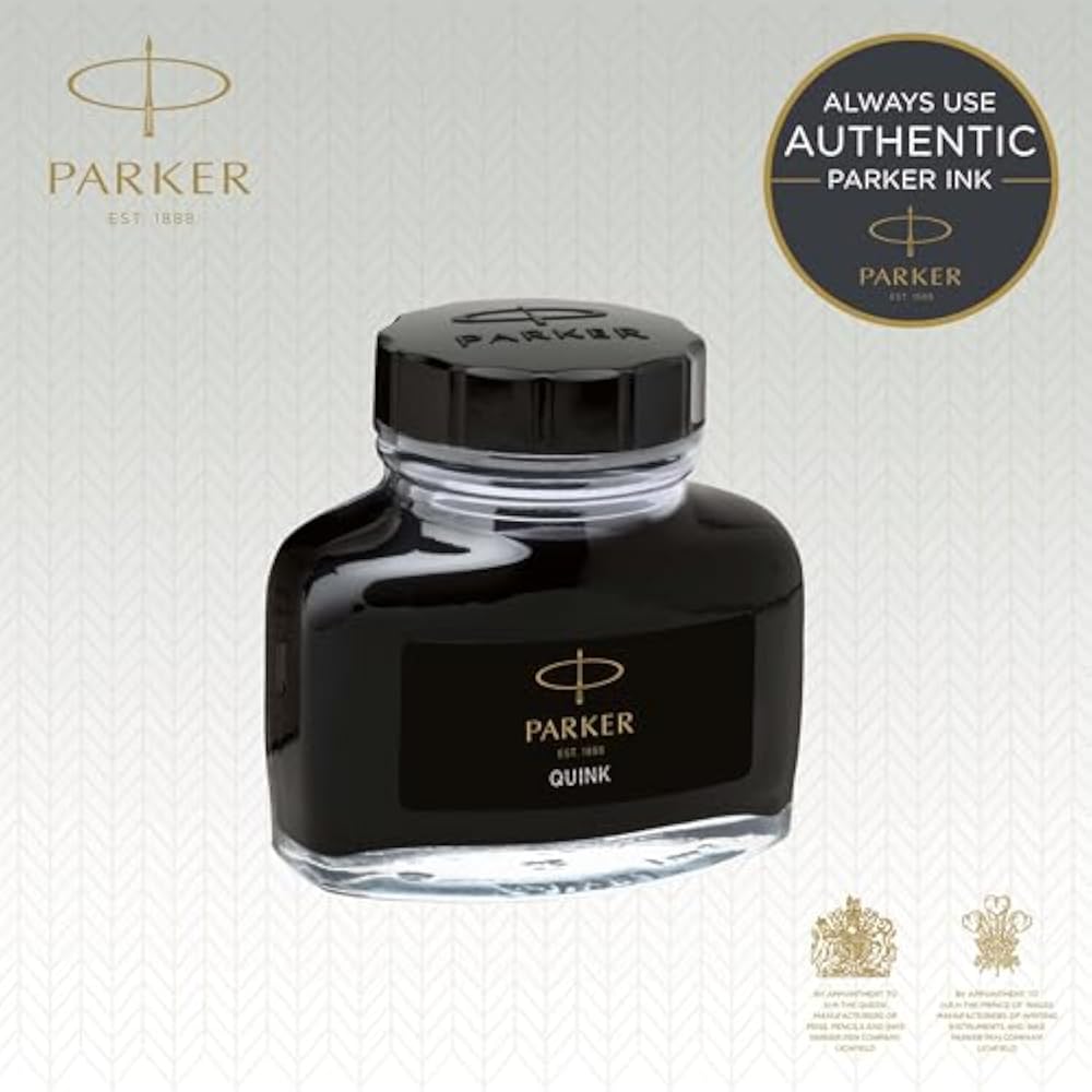 PARKER Parker Bottle Ink Quink Black S1162110 57ml Regular Imported