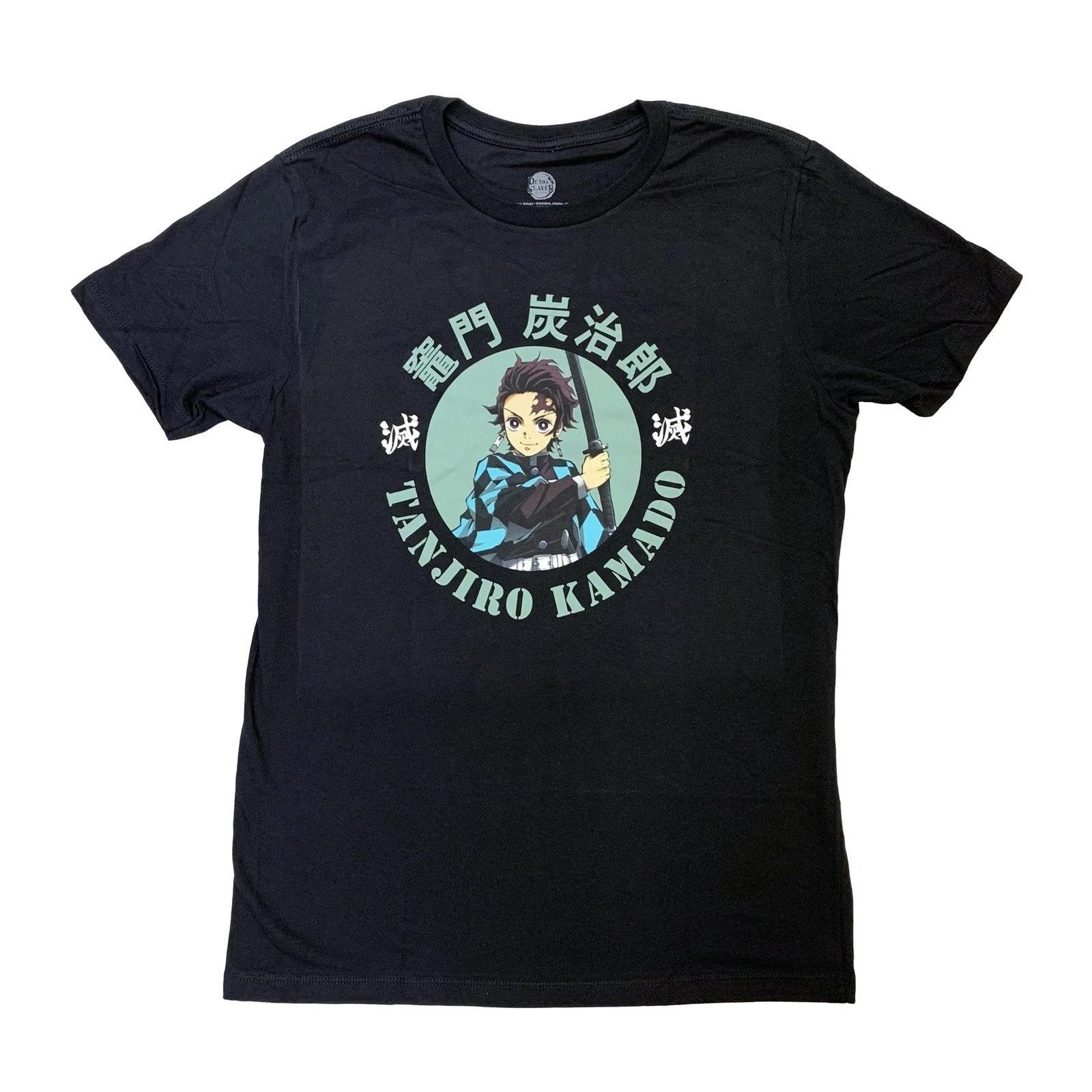 Demon Slayer Kimetsu No Yaiba Tanjiro Circle Anime Adult T Shirt S
