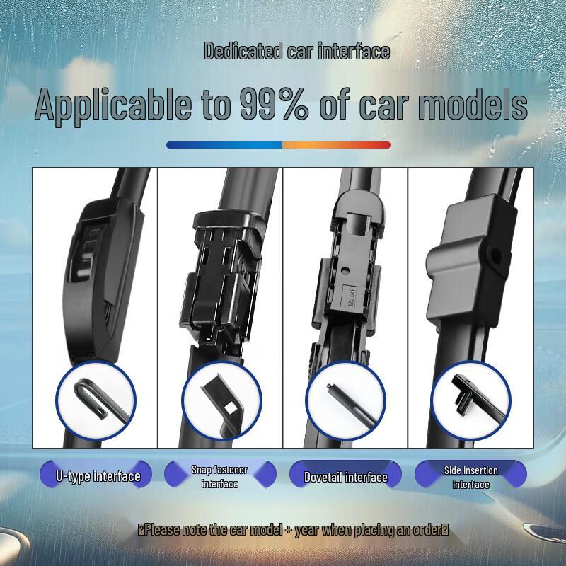 Aojang OE Match Boneless Wiper Blades for VW Viloran