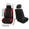 Universal Four Seasons Waistline Style Car Seat Cushion, 2-Piece Set