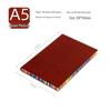 A5 Soft Cover Rainbow Edge Cute Notebook - Custom Color Edge Thick Leather Diary