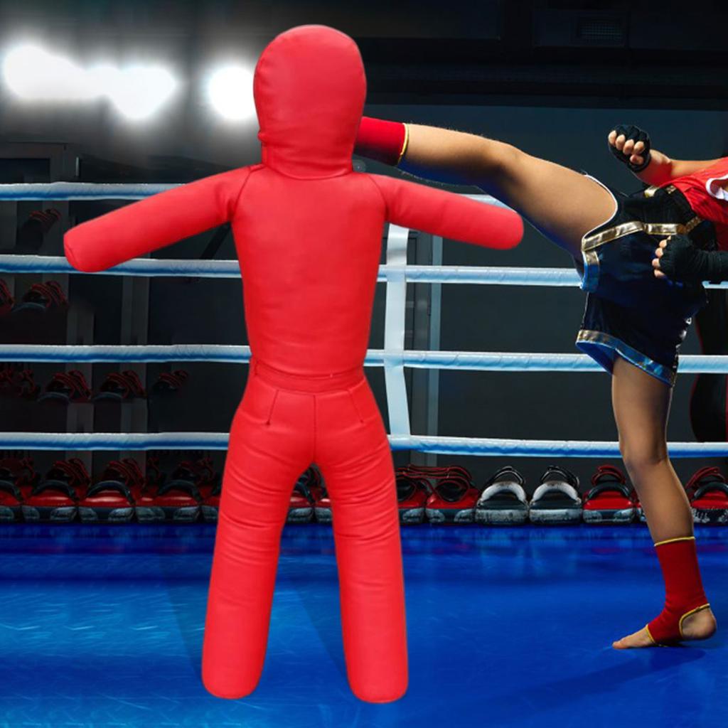Mma Güreş Kuklası Güreş Yumruk Torbası Asılabilir Doldurulmamış Boks Torbası Antrenman Ekipmanı Karate Boks Kuklası Kılıfı Yumruk Torbası