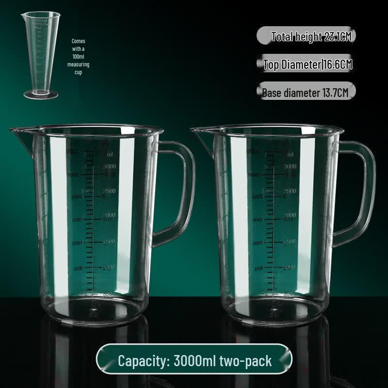 ZISIZ Large Capacity PC/Acrylic Measuring Cup