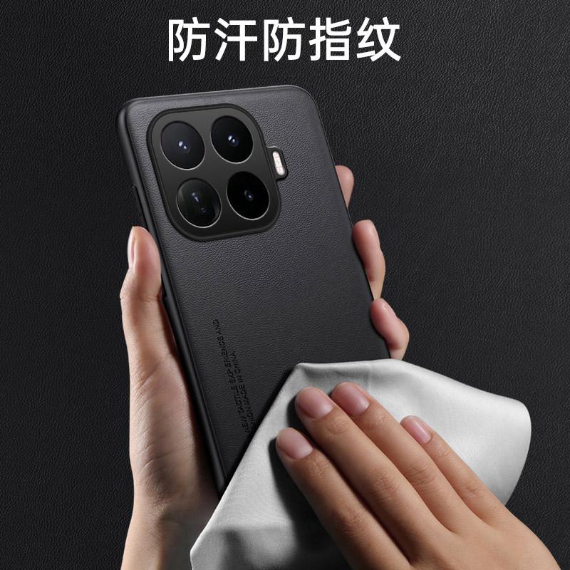 Applicable Xiaomi 11T Mobile Phone Case, Solid Color Plain Leather Mobile Phone Case 11t Pro Business Mobile Phone Case, Anti-drop Protective Case.
