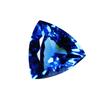 Natural Blue Tanzanite Loose Gemstone 8 Ct Trillion Shape for Jewelry Making and Gem Collections