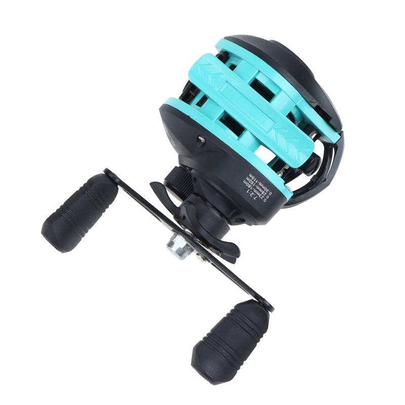Mulinello da baitcasting Droplet Reel Droplet Reel 18+1Bb Mulinello da pesca Mulinello da baitcasting 7.2:1 Bobinatore da pesca a goccia Mano Sinistra/Destra