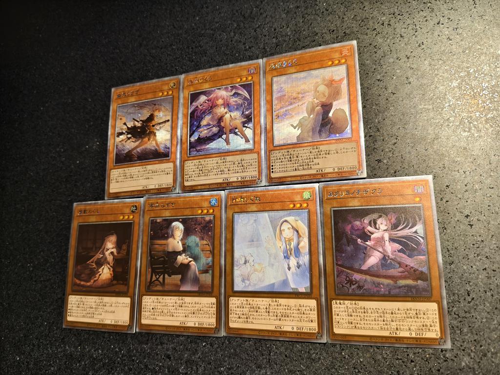 7pcs/set Diy Yu-Gi-Oh! Self Control Collect Signature Trading Flash Card Anime Cartoon Gift