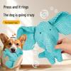 Durable Plush Elephant Dog Toy - Self-Entertainment & Stress Relief 
